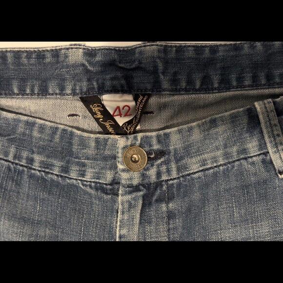 Mens Lucky Brand Distressed Jeans, Size 42X31 Blue. Casual / Night Out Look Good - Picture 2 of 5